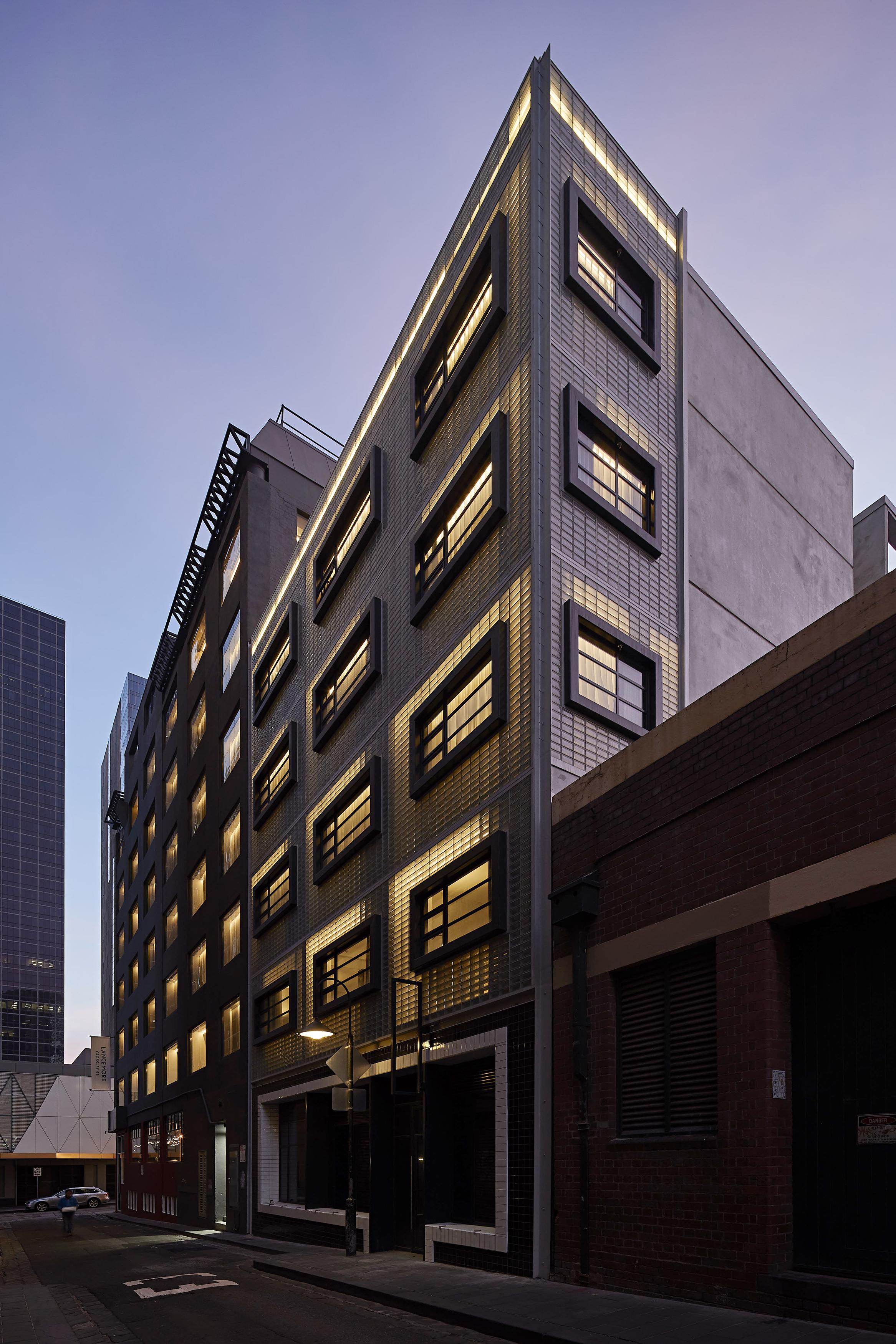 Lancemore Crossley St. Melbourne Exterior photo The building's facade