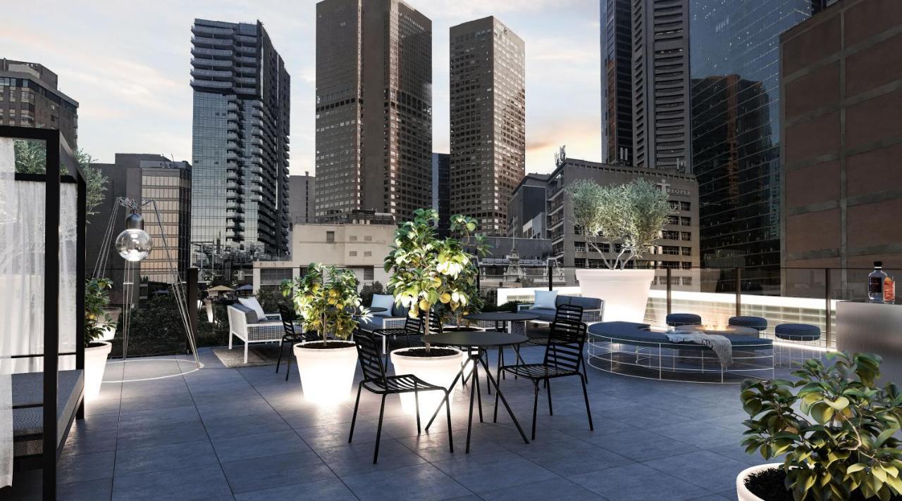 Lancemore Crossley St. Melbourne Exterior photo Skyline Residences